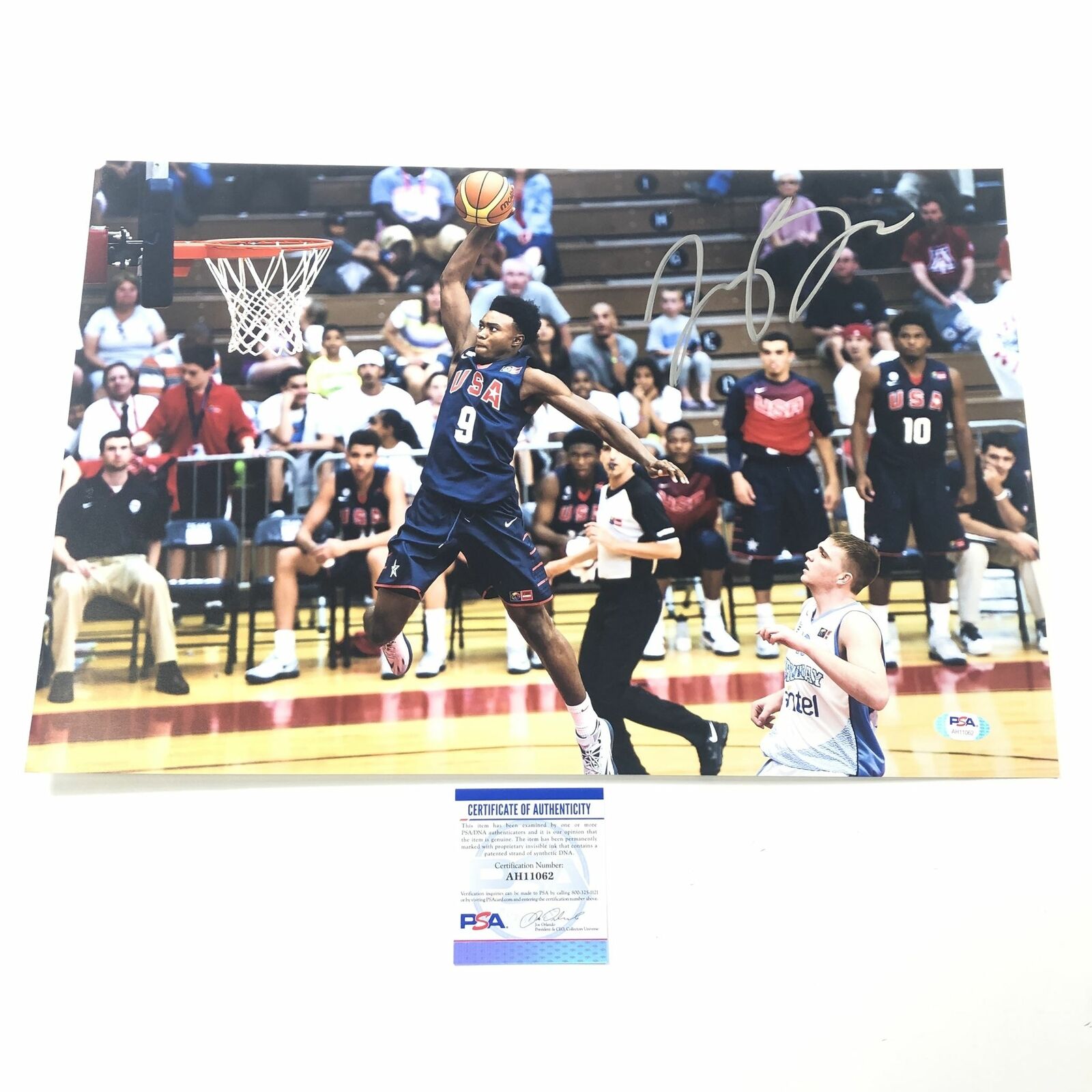 Jaylen Brown signed 12x18 Photo Poster painting PSA/DNA Boston Celtics Autographed Cal Bears