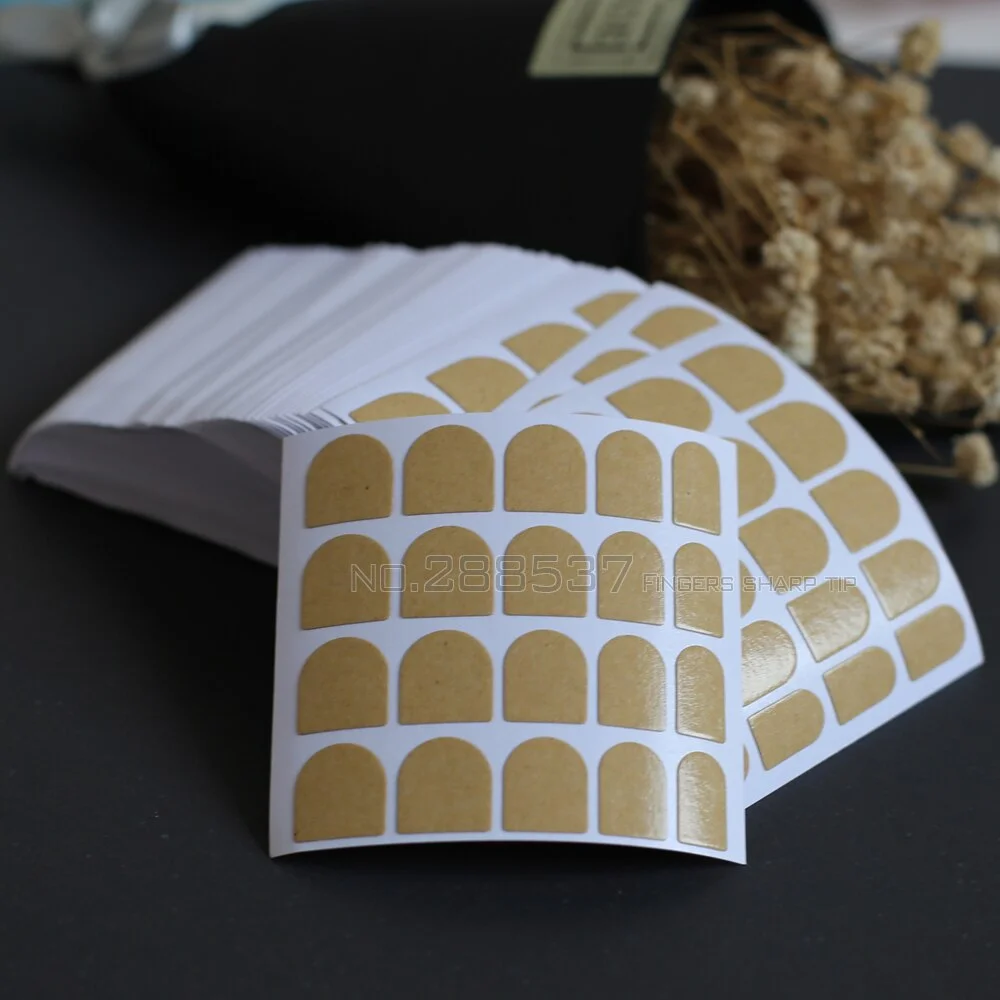 3pcs 5pcs 100pcs easy to use False nails stickers double-sided stickers glue Fake nail  Tape Clear-Nail Inspo