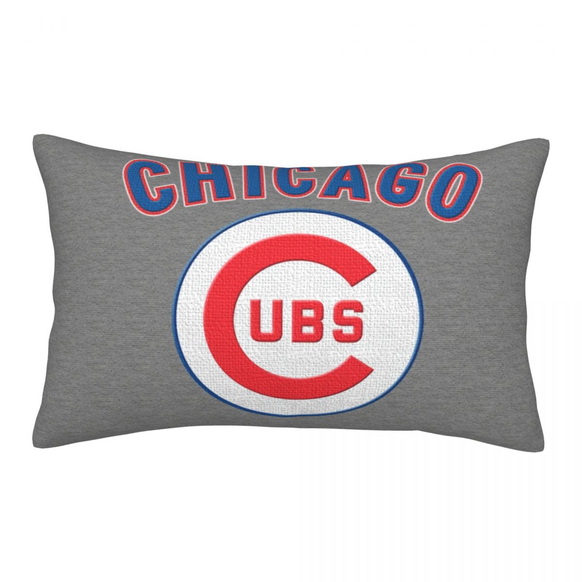 Chicago Cubs Logo On White Circle Pillow Cases