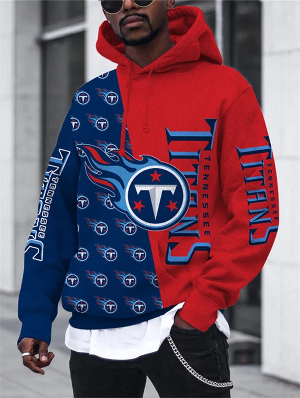 Tennessee Titans
3D Printed Hooded Pocket Pullover Hoodie