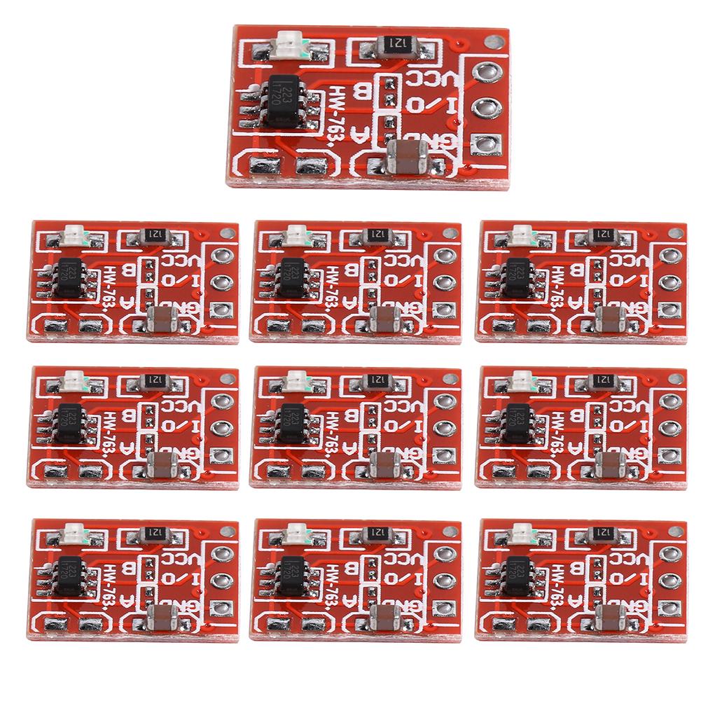 

10pcs TTP223 Touching Button Switch Module Self-Locking Capacitive Switch, 501 Original