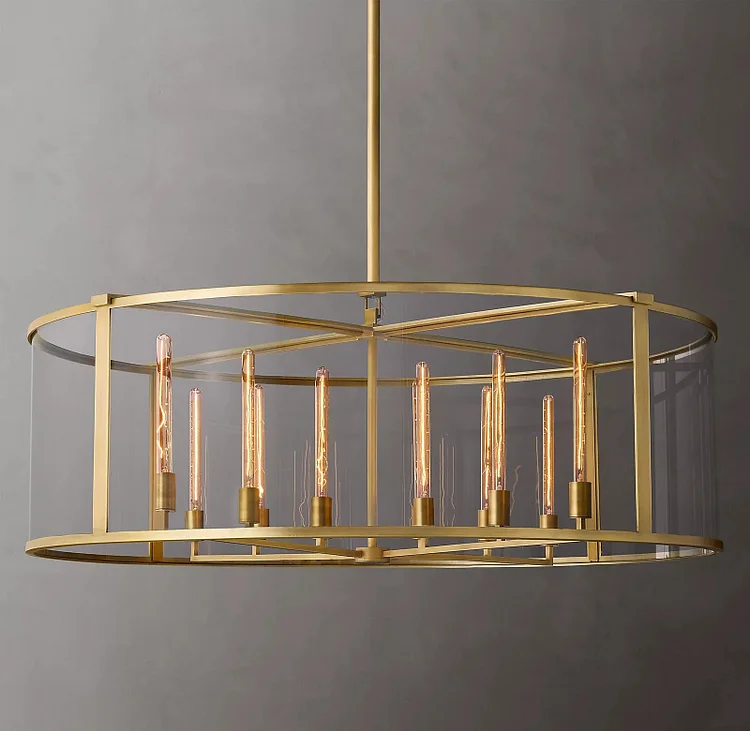 Beckmans Round Chandelier 55" Vjlight