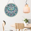 Diamond Painting Wooden Owl Hanging Clock Kit
