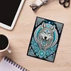 (US Local)DIY Special Shaped Wolf 50 Pages Diamond Painting Notebook Kit