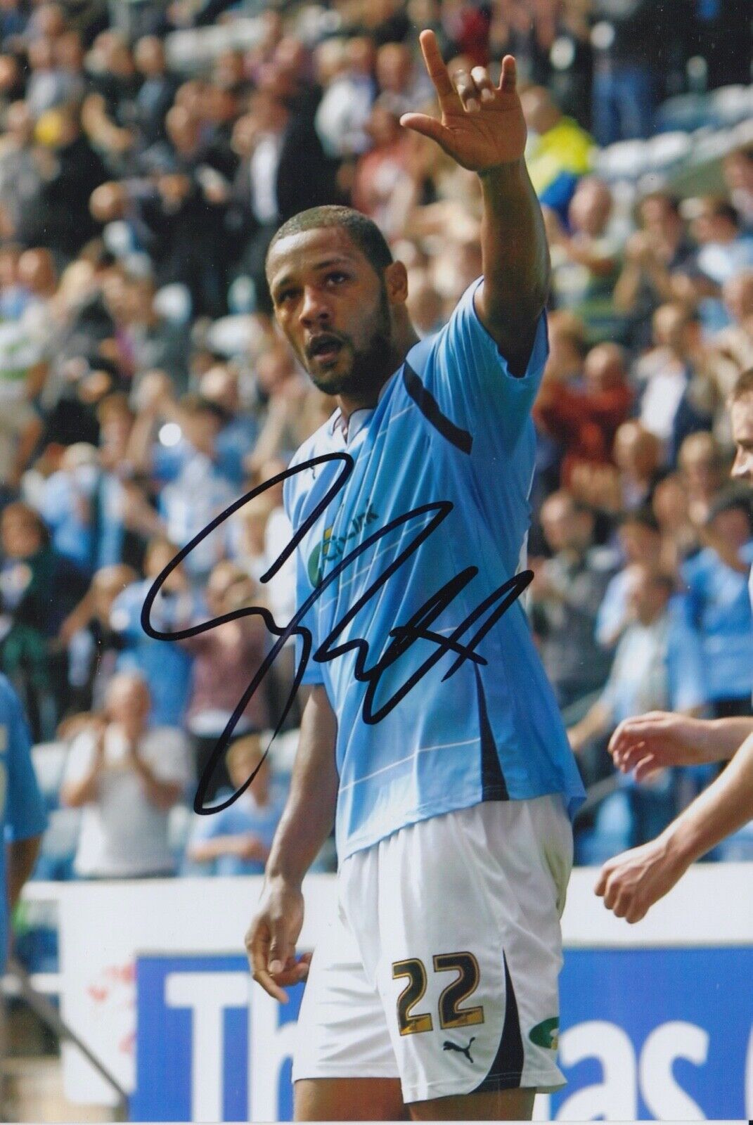 CLIVE PLATT HAND SIGNED 6X4 Photo Poster painting - FOOTBALL AUTOGRAPH - COVENTRY CITY.