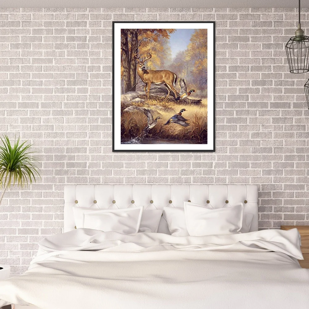 Diamond Painting - Full Round Drill - Elk(30*40cm)