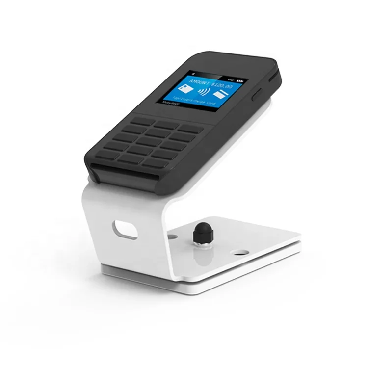 360 Degree Freely Swivel Metal Stand Universal Rotating Terminal RFID Pos Stand Pos Credit Card Holder