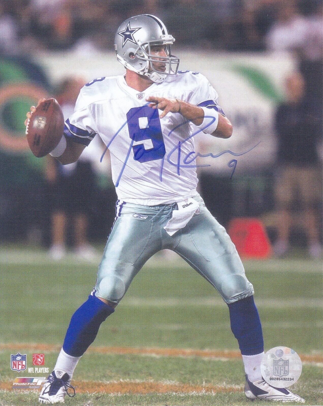 TONY ROMO - COWBOYS Autographed Signed 8x10 Reprint Photo Poster painting !