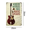 Rock Musics - Vintage Metal Signs - 20*30cm/30*40cm - Music