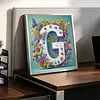 Butterfly Flower G 5D Partial Drill DIY Diamond Painting Kit 30*30cm