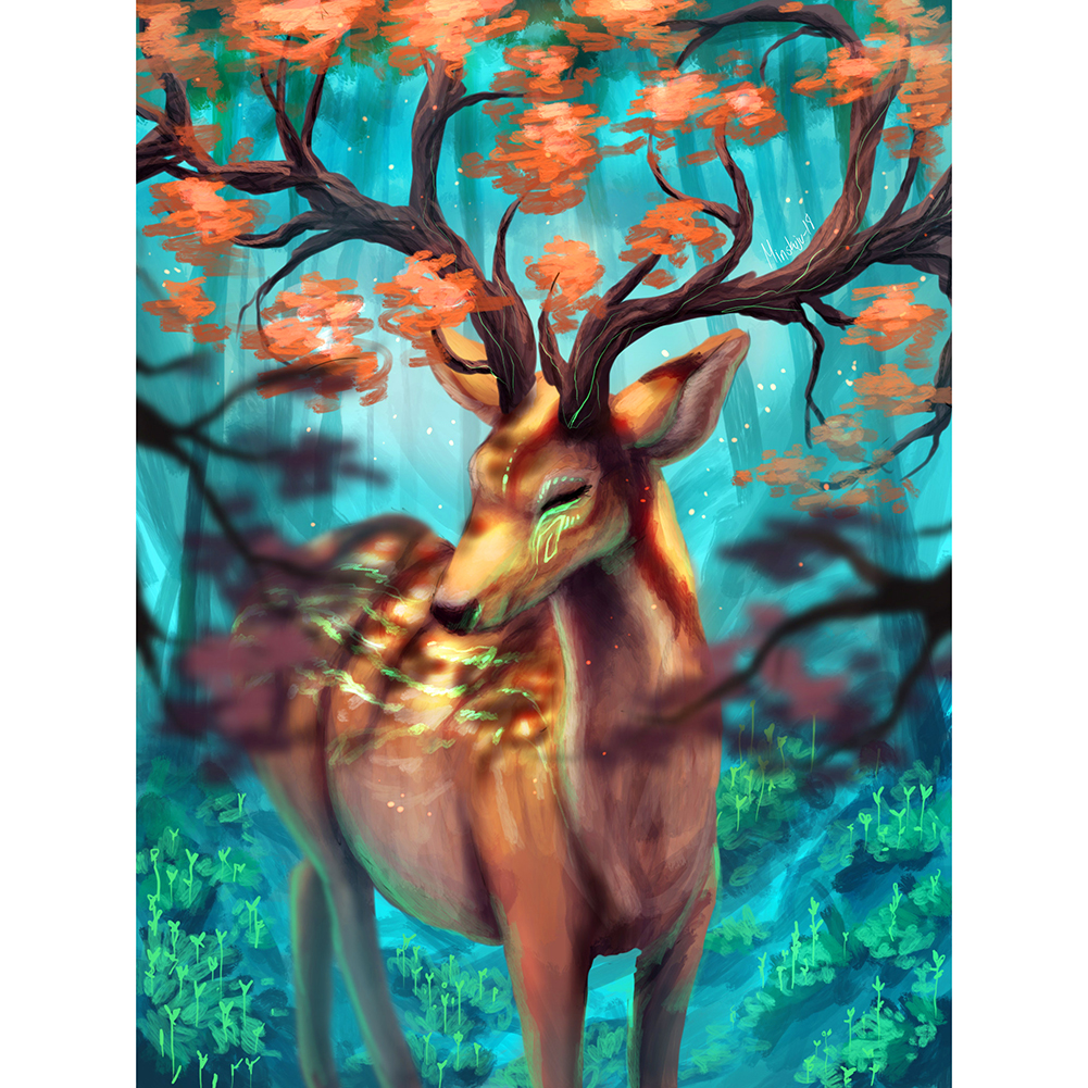 

Luminous Deer - 1000 Pieces Jigsaw Puzzle, 501 Original