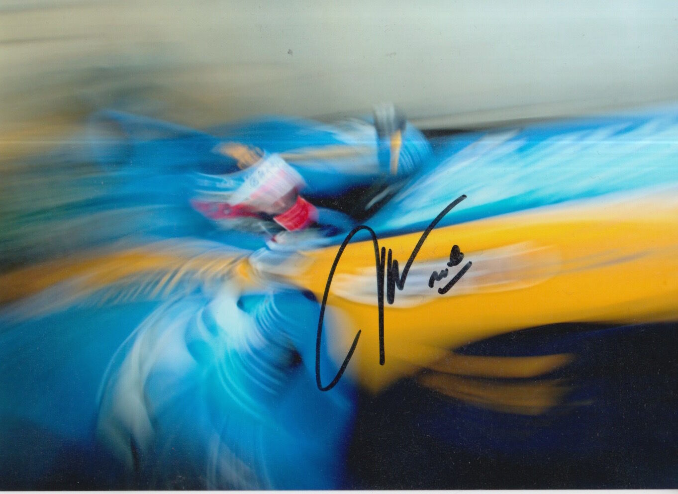 Jonathan Cochet Hand Signed 7x5 Photo Poster painting Renault F1.