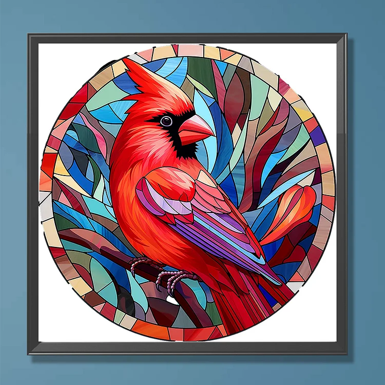 5D Diamond Painting Little Angel Cardinal Kit