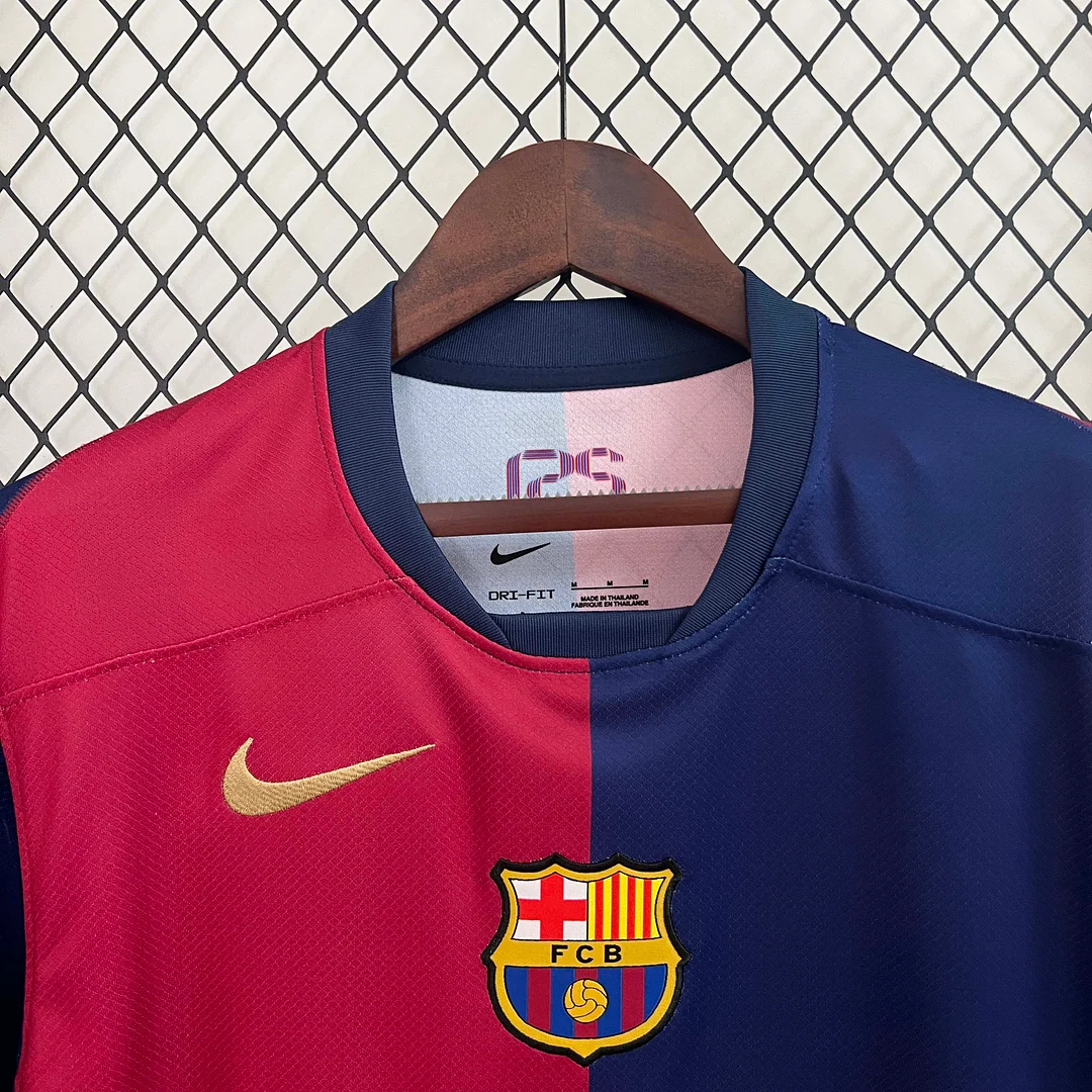 2024-2025 Barcelona Home Football Shirt 1:1 Thai Quality