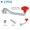 2 Set Universal Trailer Jack Handle Replacement Jack Crank Wind Jack Handle