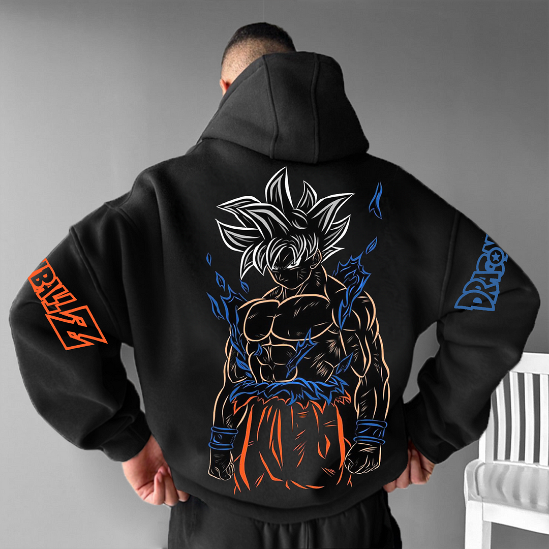 Unisex Dragon Ball Goku Printed Sweatshirt、、URBENIE