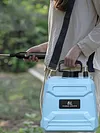 8L Pesticide Sprayer with Adjustable Shoulder Strap Electric Garden Flower Spraying Equipment Retractable Wand for Yard Lawn