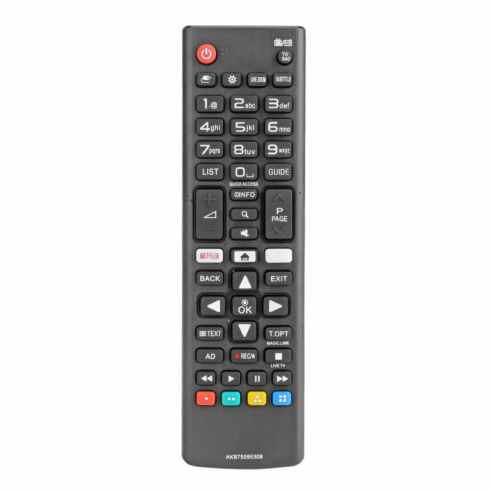 

ABS Universal Remote Controller Replacement AKB75095308 for LG TV, 501 Original