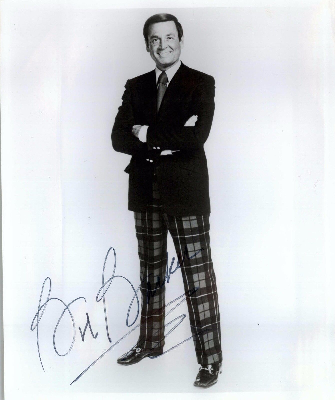 BOB BARKER SEXY PANTS AUTOGRAPH SIGNED 8X10 JSA AUTHENTICATED COA # 38692