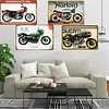 4pcs - Hot Motorcycle Mix - Vintage Metal Signs(8*12Inch) - Vehicle