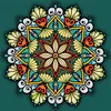 Mandala-Paint By Numbers Acrylic Painting 40*40cm