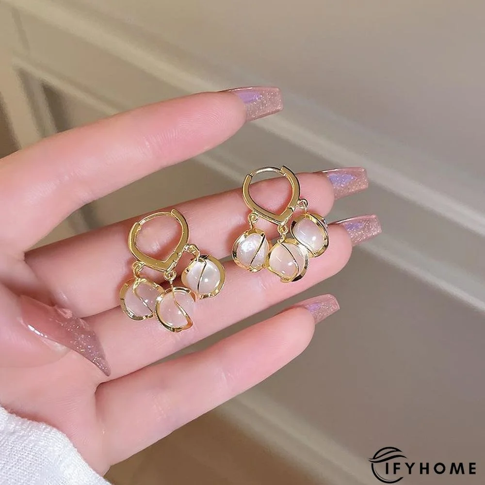 Exquisite Fashion Opal Cat Eye Drop Earring  | IFYHOME