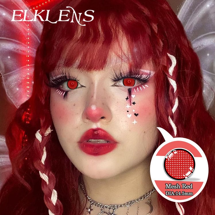 Halloween Net-Red Cosplay Contact Lenses