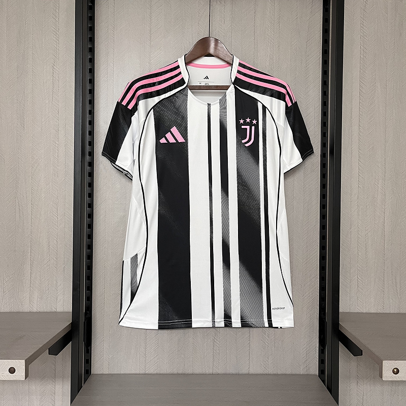 25/26 Juventus Home Football Shirt Thai Quality