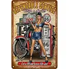(Multi Style)Pin Up Filles - Panneaux en &eacute;tain m&eacute;tallique(20*30cm/30*40cm)