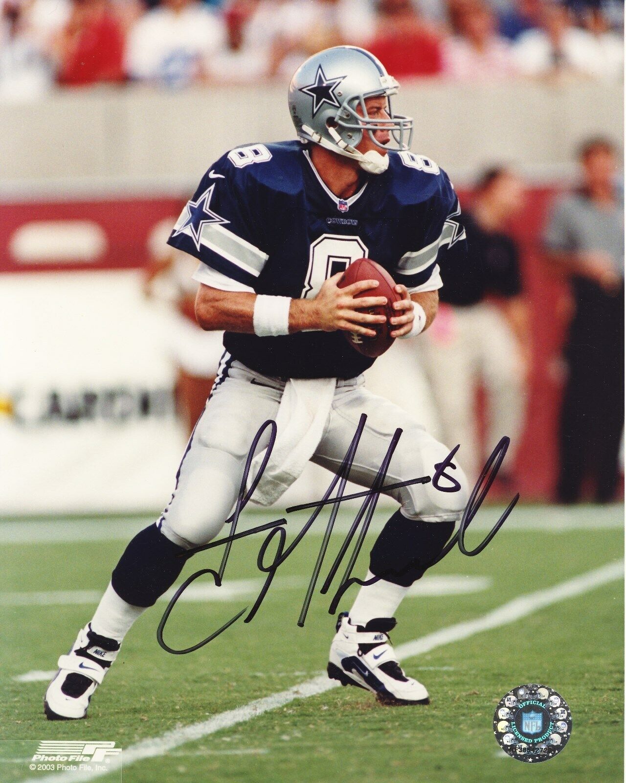 TROY AIKMAN - COYBOYS Autographed Signed 8x10 Reprint Photo Poster painting !!