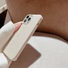 Minimalism Cream White Sweater Texture TPU Phone Cases for iphone 7-14