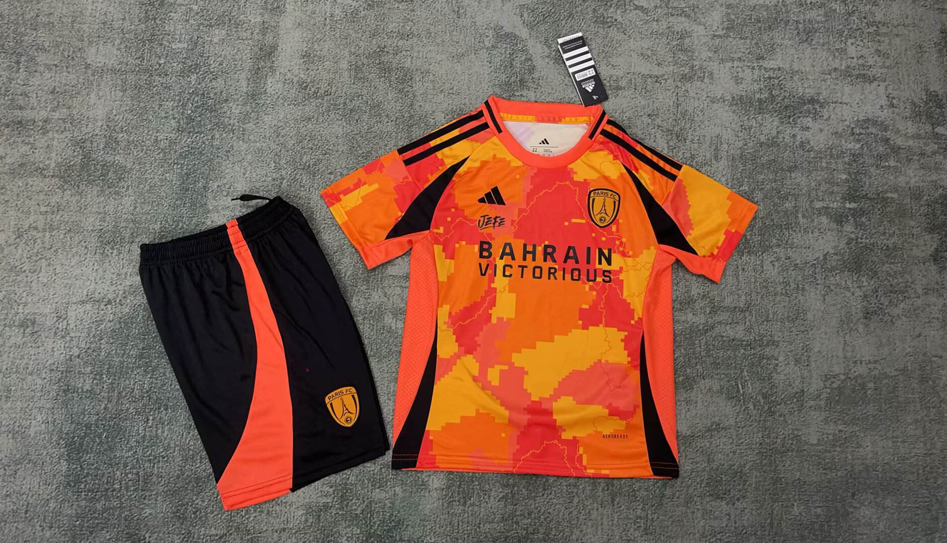 2024-2025 KIDS Paris FC Third Away Football Shirt 1:1 Thai Quality Maxi Kit