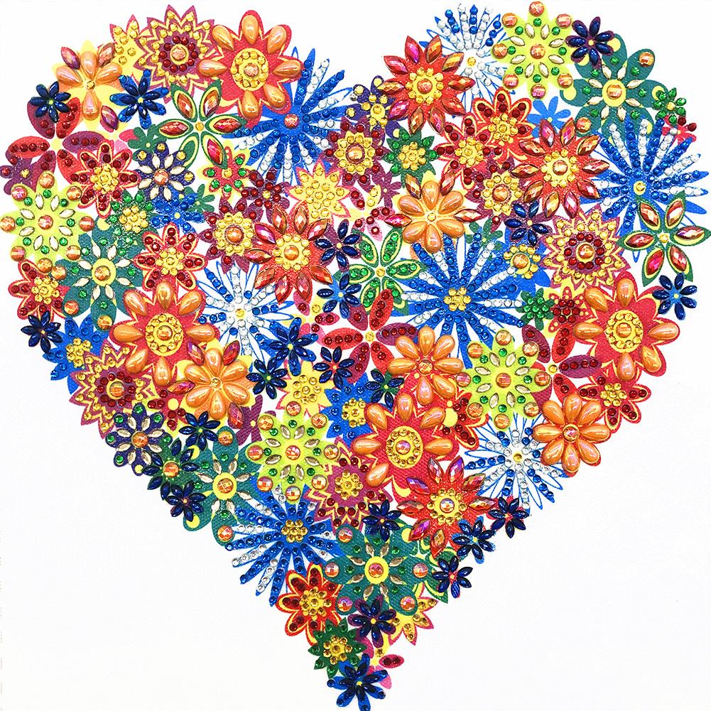

30*30CM - Love - Special Shaped Diamond Painting, 501 Original