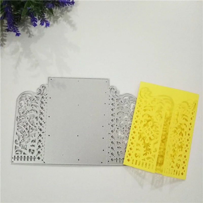 Greeting Card Cutting Dies for DIY Scrapbooking Envelop Diy Paper Card Stencils
