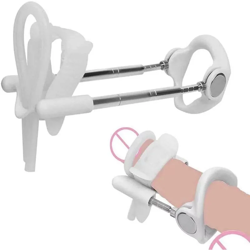 Penis Enlargement  Clamp Extender Exerciser Penisgrowth Traction Device Portable 