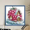 (Multi Style)Cabin-Partial Embroidery 2 Strands 14CT Stamped Cross Stitch-22*22CM