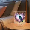 (US Local)Four Sided Butterfly Multifunctional Diamond Night Lamp Kit