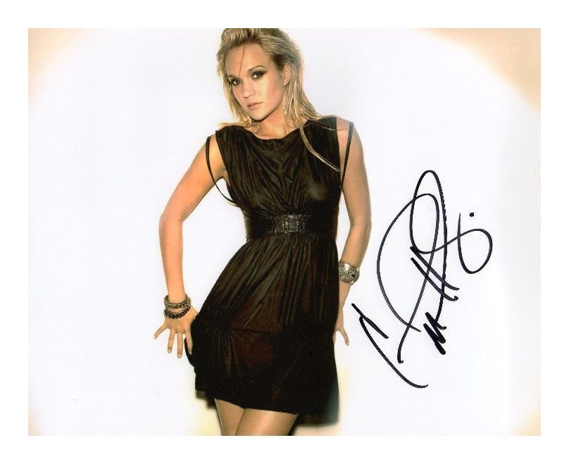 CARRIE UNDERWOOD AUTOGRAPHED SIGNED A4 PP POSTER Photo Poster painting PRINT 11