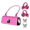 BT Clip-On Wireless Headphones Handbag Style Open-Ear Headphones with LED Digital Display for Women Girl Work Fitness Sport Gift