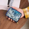 Diamond Painting Flower Card Holder Coin Purse Diamond Art Wallet Pouch for Women