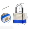 Strengthened Steel Password Padlock Warehouse Door Multi-layer Anti-theft Password Lock