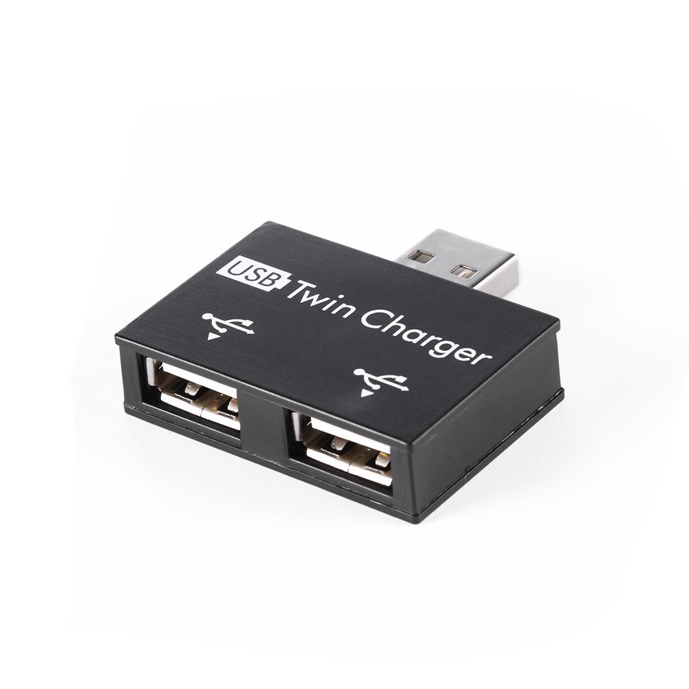 

USB2.0 Male to Twin Charger Dual 2 Port USB Splitter Hub Adapter Converter, 501 Original