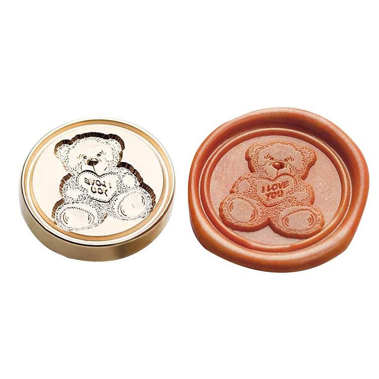 Diy Fire Lacquer Round Sealing Wax Stamp Head gbfke