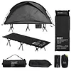 [US Local Warehouse] 3 Pcs Set Marching Bed Outdoor Portable Tent with Carry Bag Tent Cot for Camping