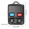 2 Set Car Key 315/433MHZ Clicker Transmitter Compatible for Ford Mazda 4 Buttons