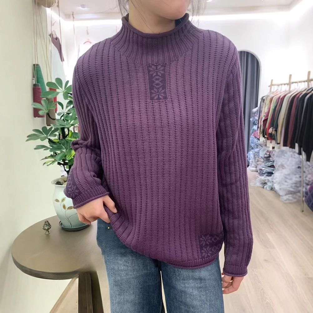 Women Long Sleeve V-neck Graphic Floral Printed Top