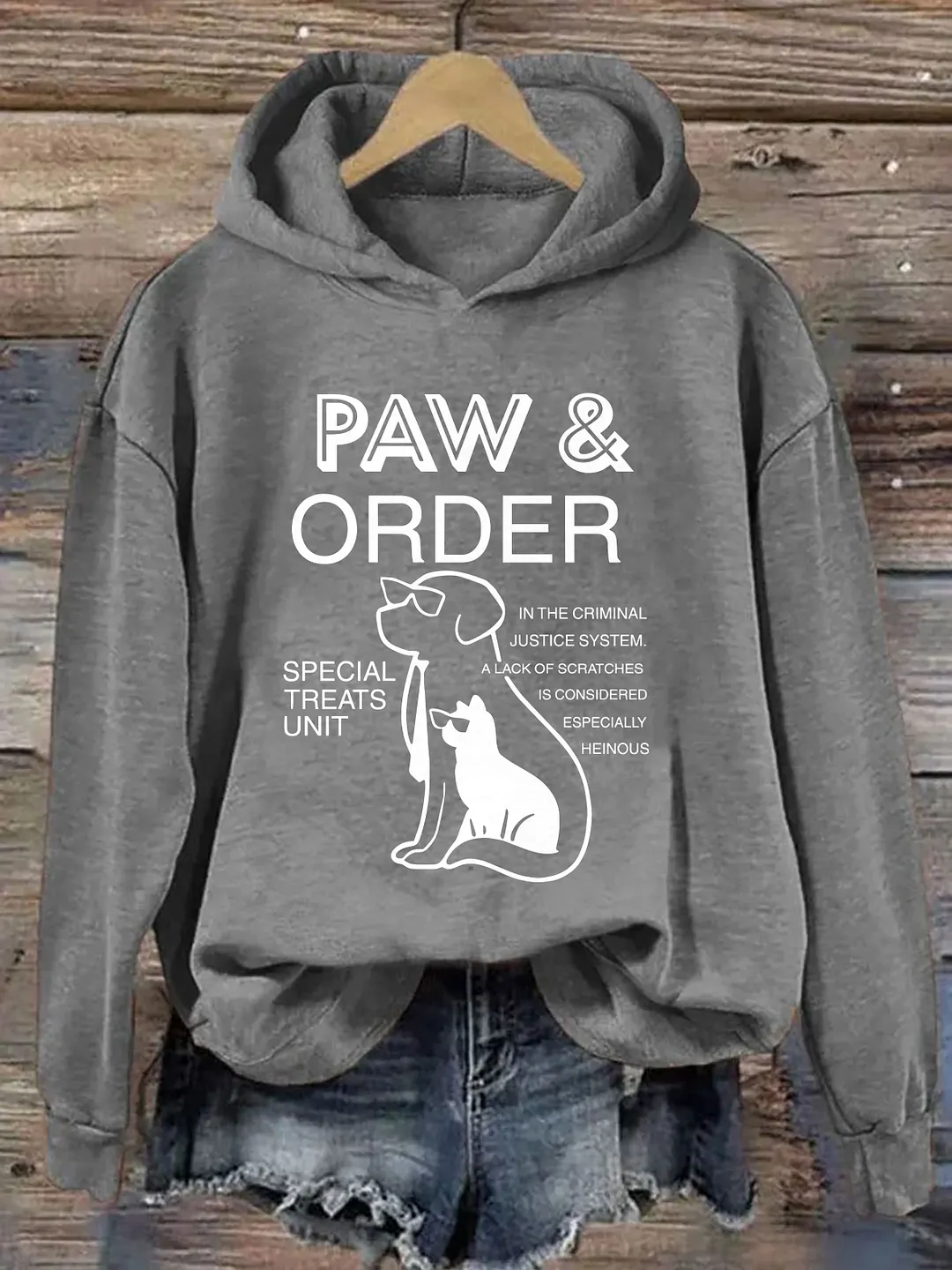 Paw And Order Hoodie
