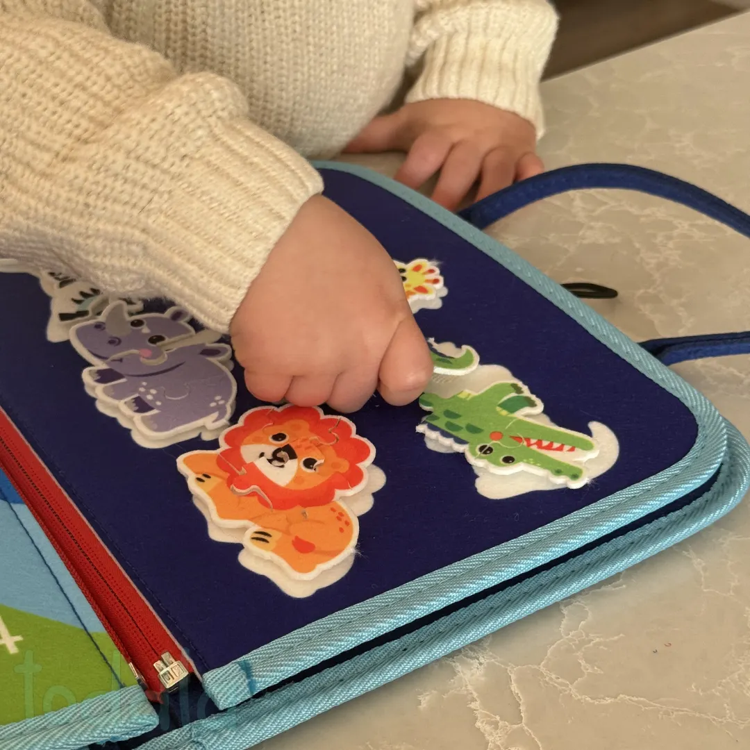 Toddla&trade; Montessori Busy Board