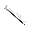 1/2 Inch Bendable Soft Connecting Rod Anti-Rust Ratchet Spanners Connecting Rod Non-Slip Wrench Extension Drive Adapter for Repair/Maintenance/Workshop/DIY (Black Long Rod)