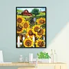 Garden Sunflower -11CT Stamped Cross Stitch Kit(36*46cm)